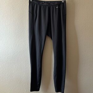 The North Face Flash Dry Leggings Black Pants Large 100% Polyester